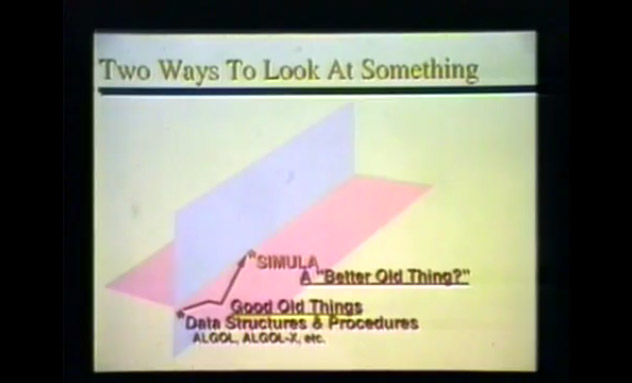 Was Simula a better old thing or almost a new thing? (todo: find the answer)