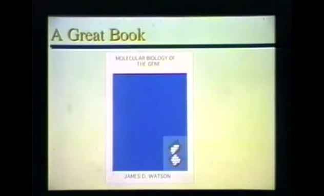 James D. Watson made an assay of the Ecoli bacteria in 1965.