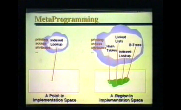 The more the language can see its own structures, the more liberated you can be from the tyranny of a single implementation. This is one of the most critical things that very few people are worrying about in a practical form.