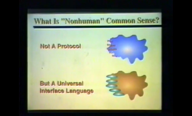 Objects will need to discover what they can do and that will lead to a universal interface language that allows an interchange of deep information of what objects can do.